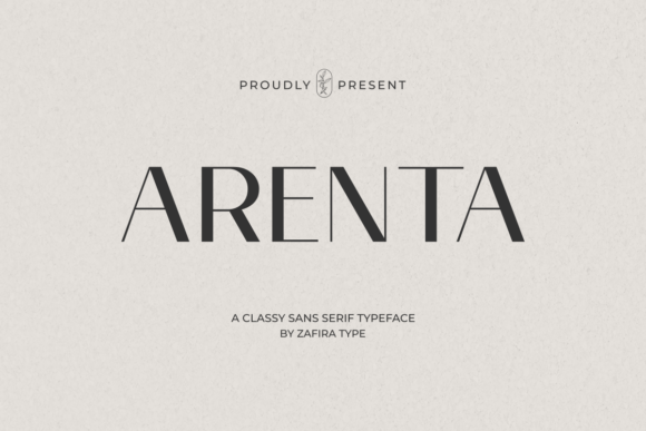Arenta Typeface: Modern Clarity for Branding