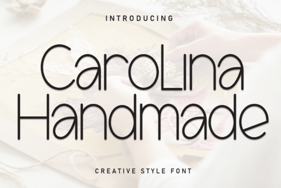 Carolina Handmade: A Relaxed Typeface for Modern Editors