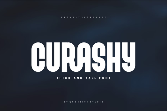 Curashy: The Bold Typeface for Scroll-Stopping Design