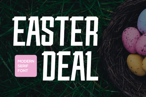 Easter Deal Font for Bold Business Branding