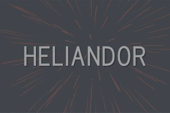 Heliandor Typeface for Modern Brand Design