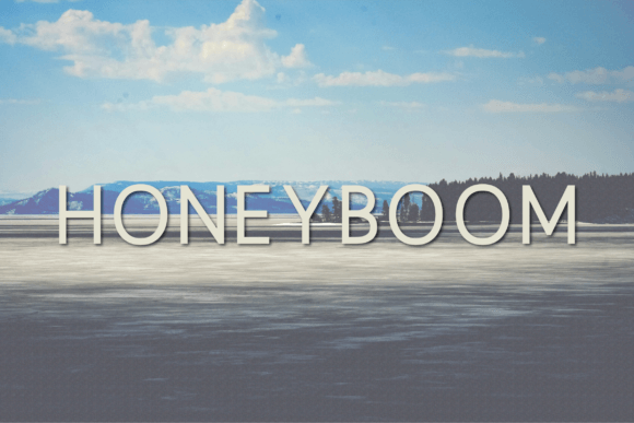 Honeyboom: A Contemporary Sans Serif Typeface for Web Design