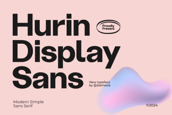Hurin Typeface for Modern Editorial Design