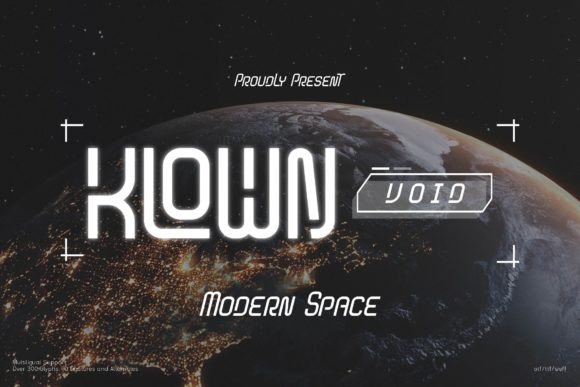 Klown Void: A Modern Sans Serif Font for Branding