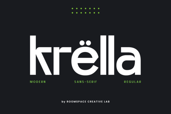 Krella Font: Modern Sans Serif for Crafters
