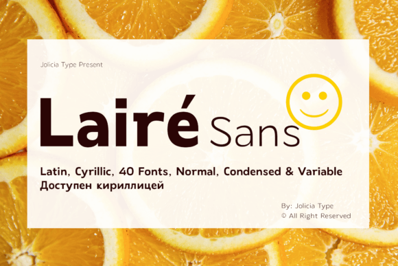Laire Sans: The Bold Typeface for Clear Campaigns