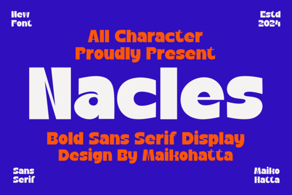 Nacles Font: Elevating Small Business Branding