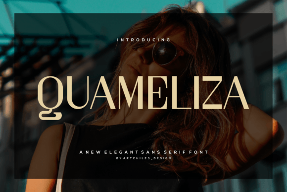 Quameliza Font: Sleek Design for Crafters