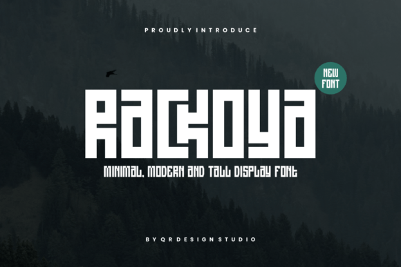 Rackoya Typeface: A Modern Sans Serif for Branding