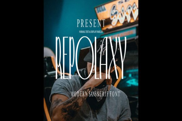 Repolaxy Typeface for Modern Web Design