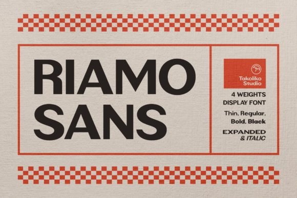 Riamo Sans: A Premium Typeface for Modern Branding