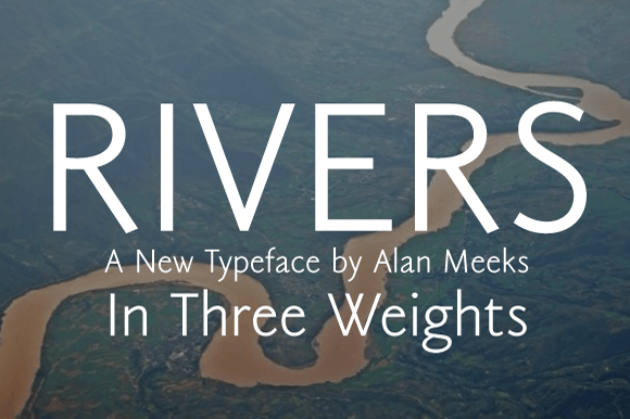 Rivers Sans: A Modern Typeface for Editorial Design