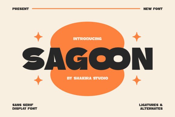 Sagoon: The Bold Sans Serif Typeface for Modern Campaigns