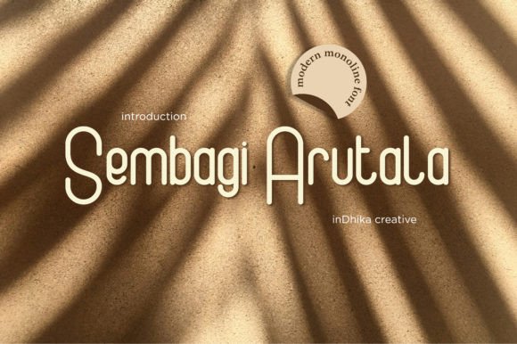 Sembagi Arutala: A Timeless Sans Serif Typeface for Modern Branding