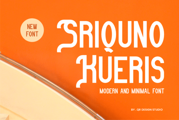 Sriquno Kueris Typeface for Modern Web Design