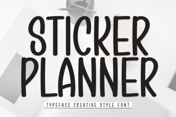 Sticker Planner Font Review for Modern Branding