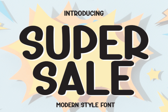 Super Sale Typeface for Modern Web Design