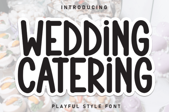 Wedding Catering Font for Bold Campaign Headlines